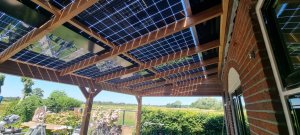 Solar veranda dak zonnepanelen