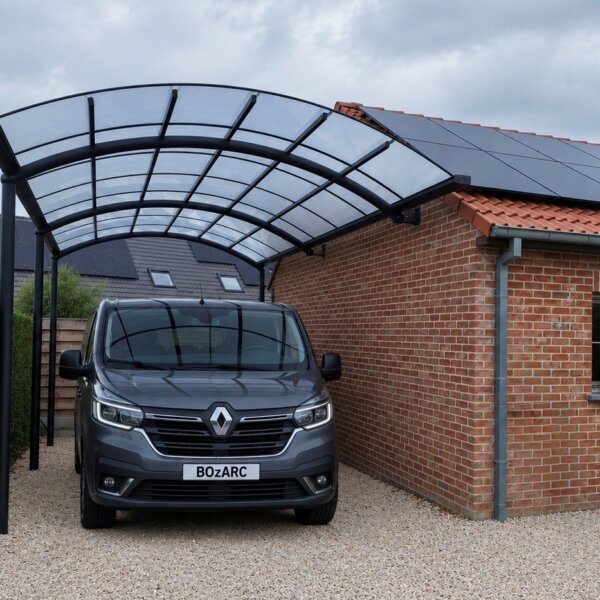 BOzARC Carport Gebogen Model breedte 2950 mm