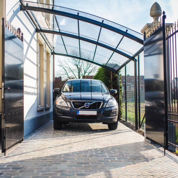 BOzARC Carport Aflopend Model breedte 2000 mm