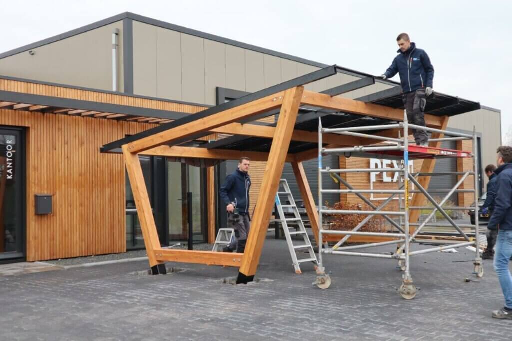 Solardok Carport Sc W Aanvullend Element Wood Danenberg Shop