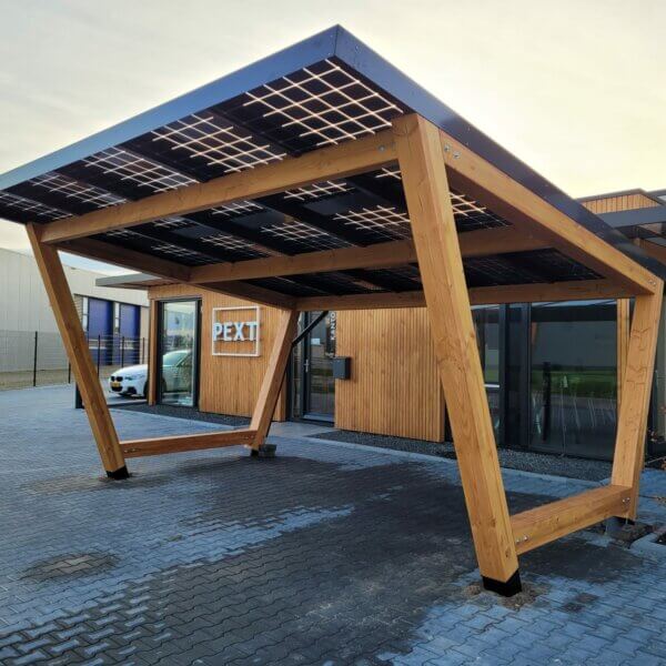 SolarDok carport hout