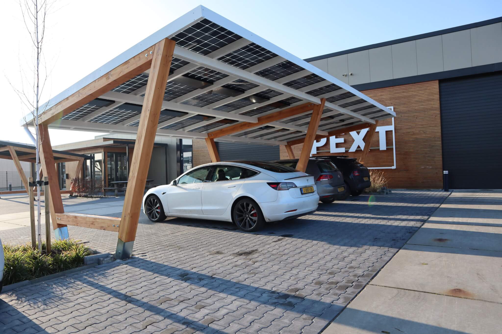 SolarDok carport aluminium