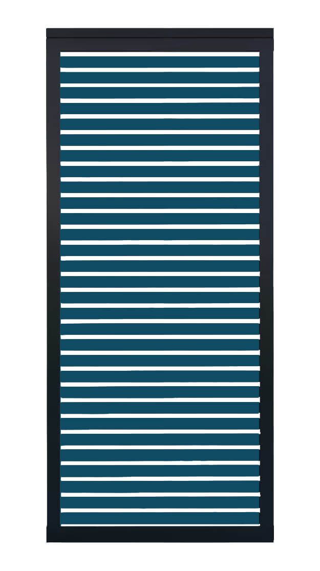 RAL 5001 – Mat groenblauw