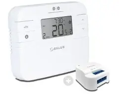 Salus RT510SR draadloze thermostaat met inbouw ontvanger