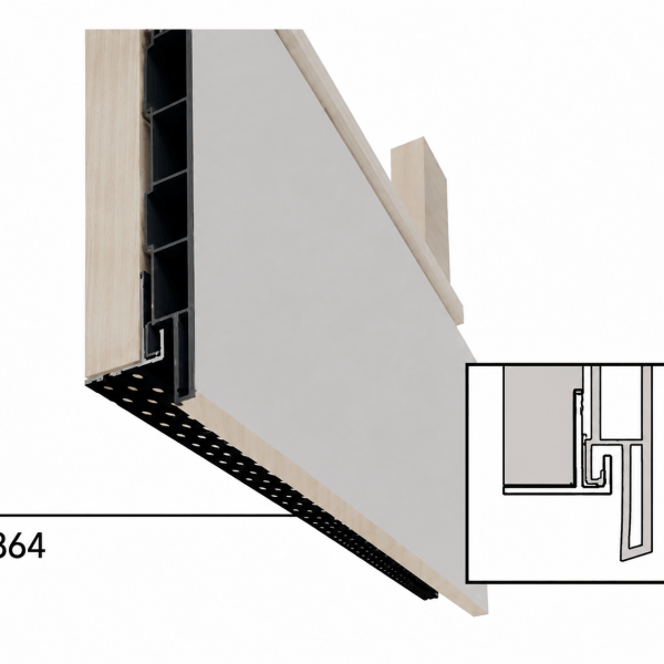 2864 Ventilatie inhaakstartprofiel